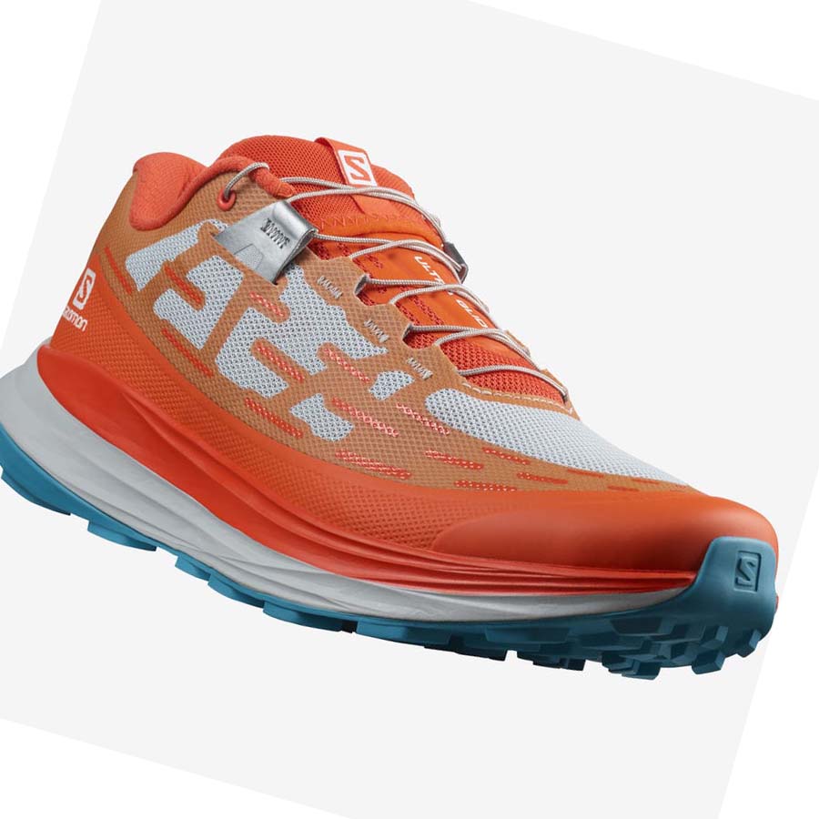 Salomon ULTRA GLIDE Trail Futócipő Férfi Narancssárga | HU 2137QMA